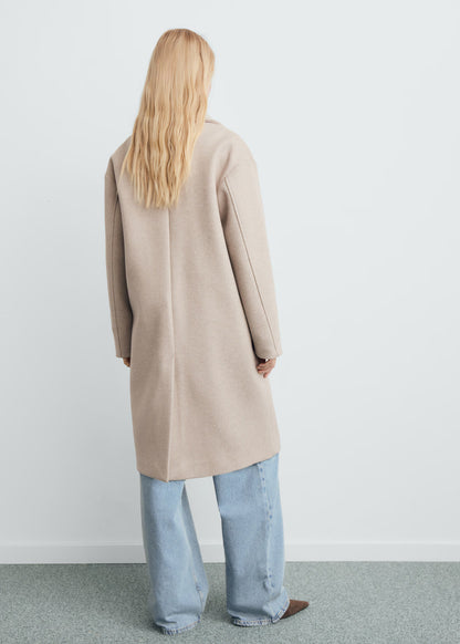 Manteau Femme | Double Boutonnage | Coupe Oversize Élégante