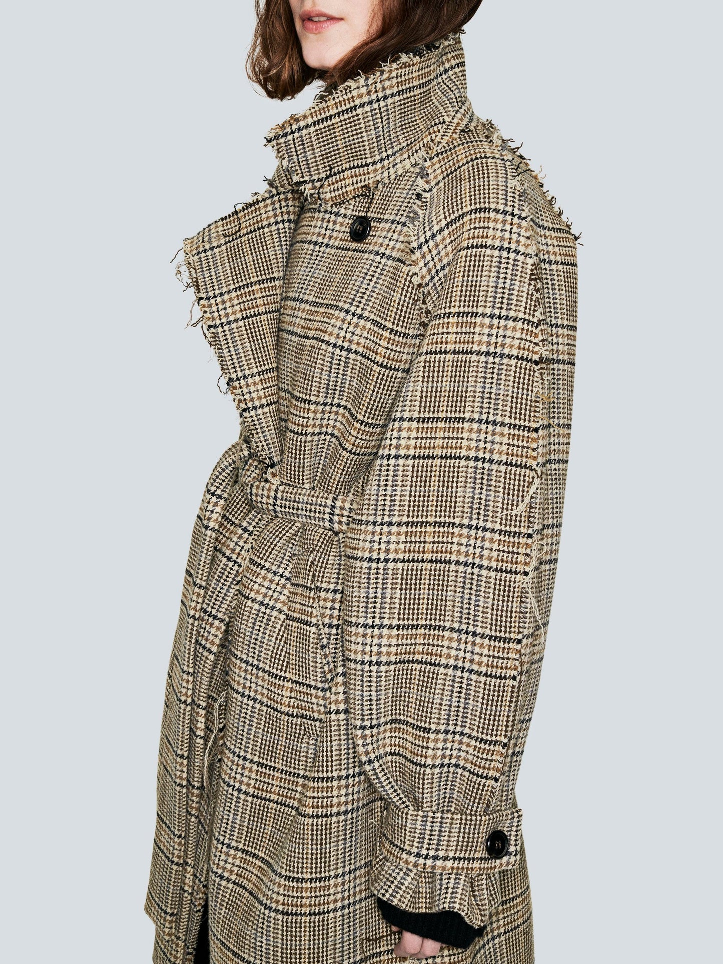 Manteau Femme | Long Et Oversize | En Laine | Chaud Et Élégant Pour l’Hiver