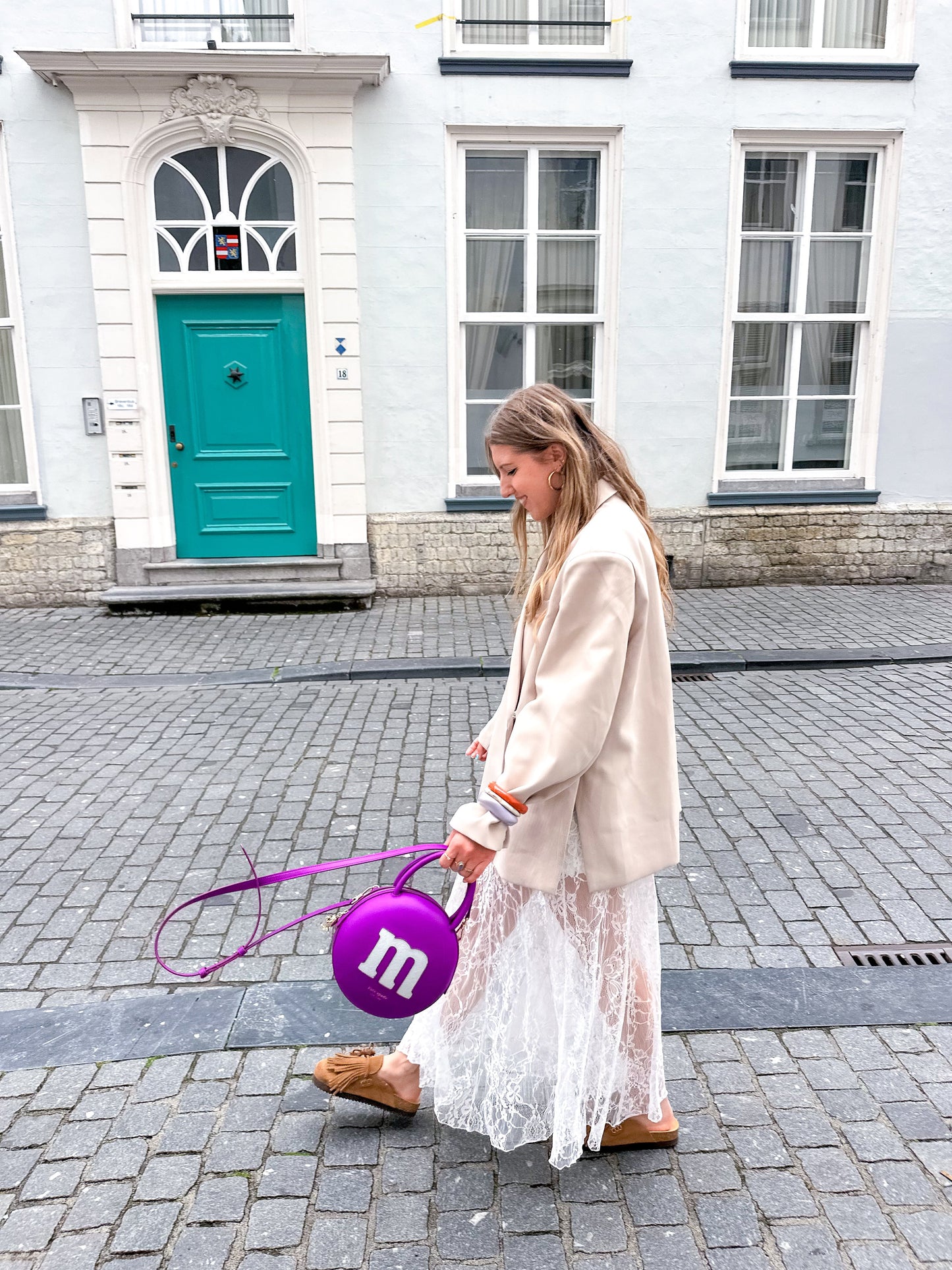 Blazer Femme | Coupe Droite Élégante | Parfait pour Printemps, Tenue Romantique ou Look Chic Décontracté