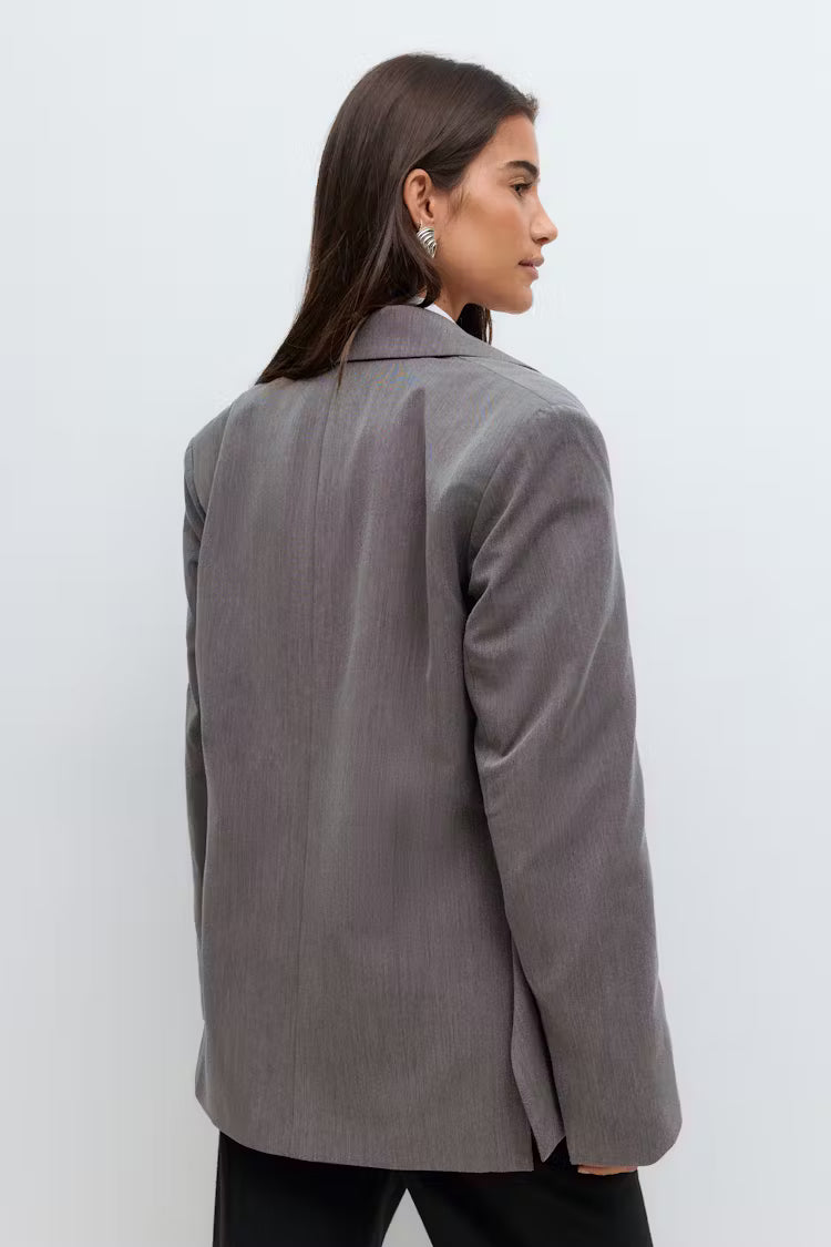 Blazer Femme | Viscose Et Polyester | Élégant Et Moderne | Idéal Pour Le Bureau Ou Les Sorties Urbaines