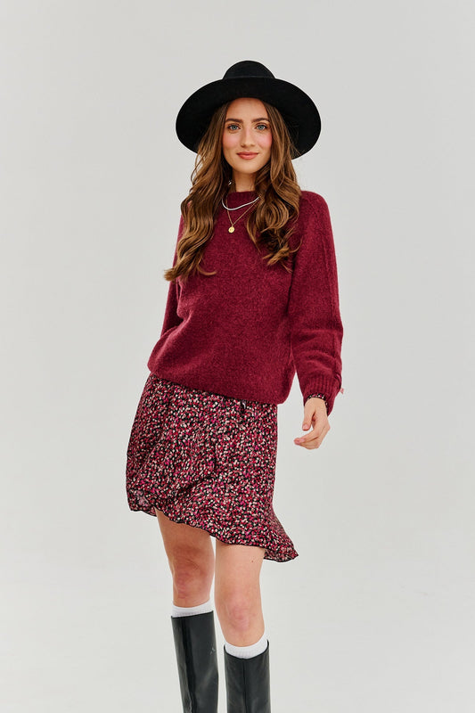 Pull Femme | Laine Et Alpaga | Chaud, Duveteux Et Élégant Pour L’Hiver