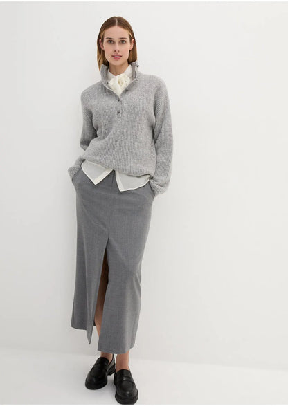 Pull En Laine Et Alpaga | Col Montant | Parfait Pour L’hiver Ou Le Bureau