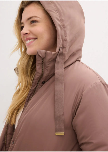 Manteau Long | Doudoune En Polyester Recyclé | Parfait Pour L’hiver Et Les Journées Froides