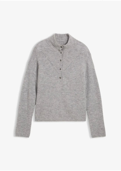 Pull En Laine Et Alpaga | Col Montant | Parfait Pour L’hiver Ou Le Bureau