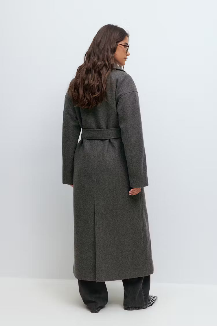 Manteau Oversize Femme | Laine Et Polyester | Chaud Et Confortable | Idéal Pour L’Hiver Et Les Looks Superposés