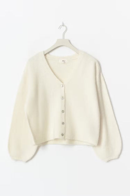 Cardigan Femme | Maille Duveteuse En Alpaga Et Laine | Chaud Et Élégant | Parfait Pour L’Automne Et L’Hiver