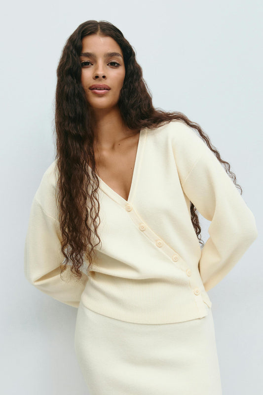 Cardigan Femme | Viscose Et Polyamide | Léger Et Élégant | Parfait Pour Les Looks Féminins Et Tendance