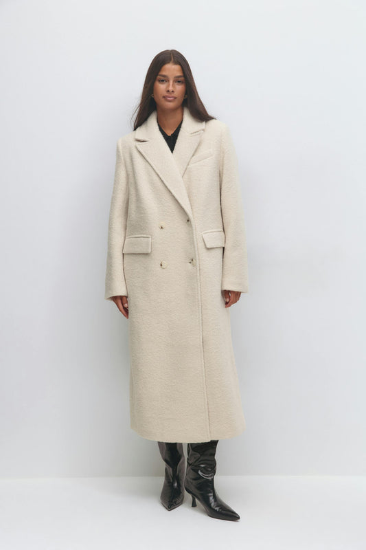 Manteau Long Femme | Doublé Et Élégant | Parfait Pour L’Hiver Et Les Journées Froides