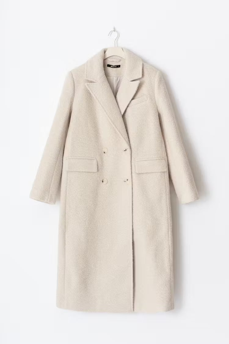 Manteau Long Femme | Doublé Et Élégant | Parfait Pour L’Hiver Et Les Journées Froides