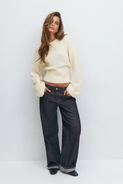 Pull Court en Maille Douce