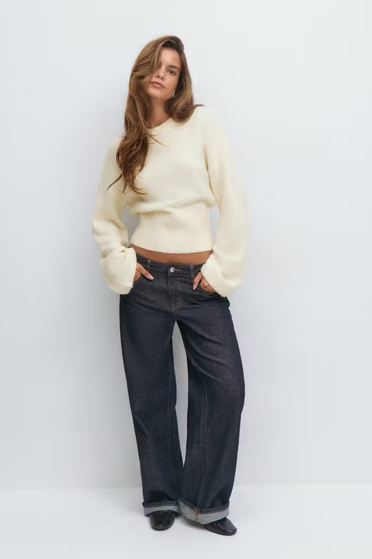 Pull Court en Maille Douce