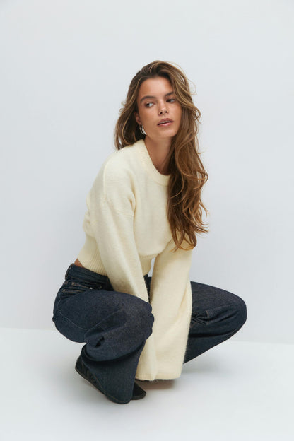 Pull Court en Maille Douce