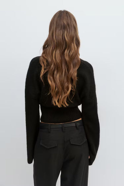 Pull Femme | Maille Duveteuse En Laine Et Alpaga | Élégant Et Confortable | Idéal Pour L’Hiver Et Les Looks Habillés