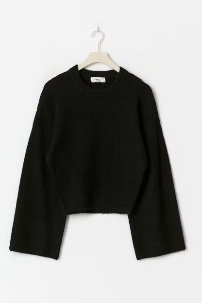 Pull Femme | Maille Duveteuse En Laine Et Alpaga | Élégant Et Confortable | Idéal Pour L’Hiver Et Les Looks Habillés