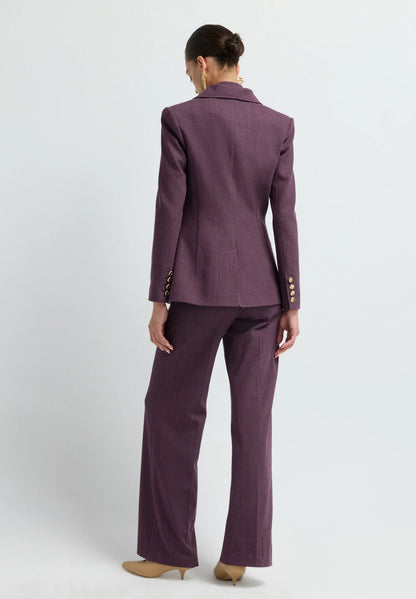 Blazer Femme | Élégant Et Raffiné | Idéal Pour Le Bureau Ou Les Événements Chics