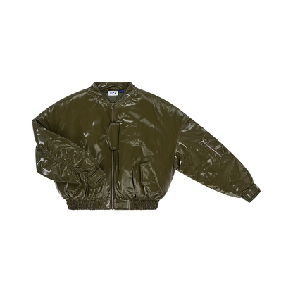 Veste Oversize Effet Brillant