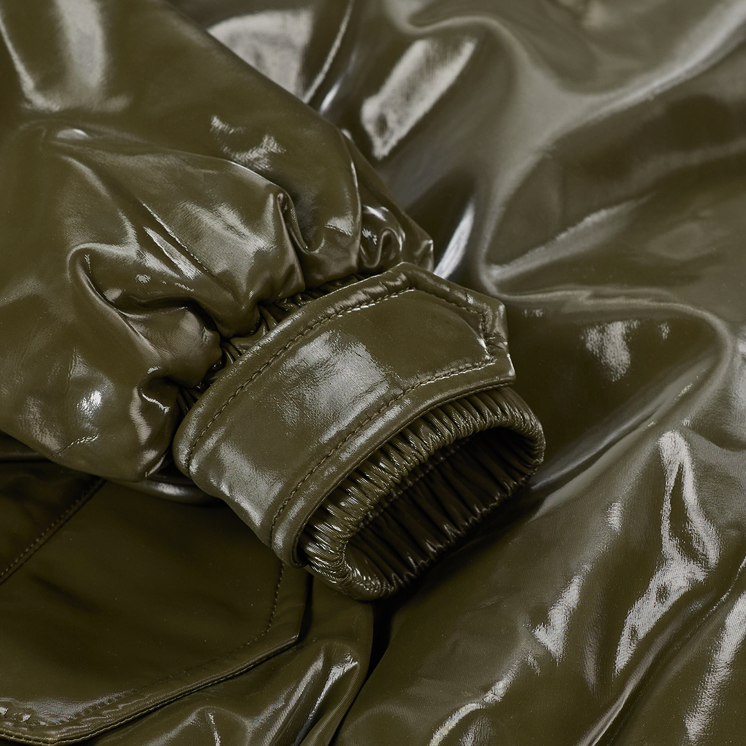 Veste Oversize Effet Brillant