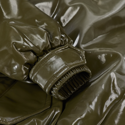 Veste Oversize Effet Brillant