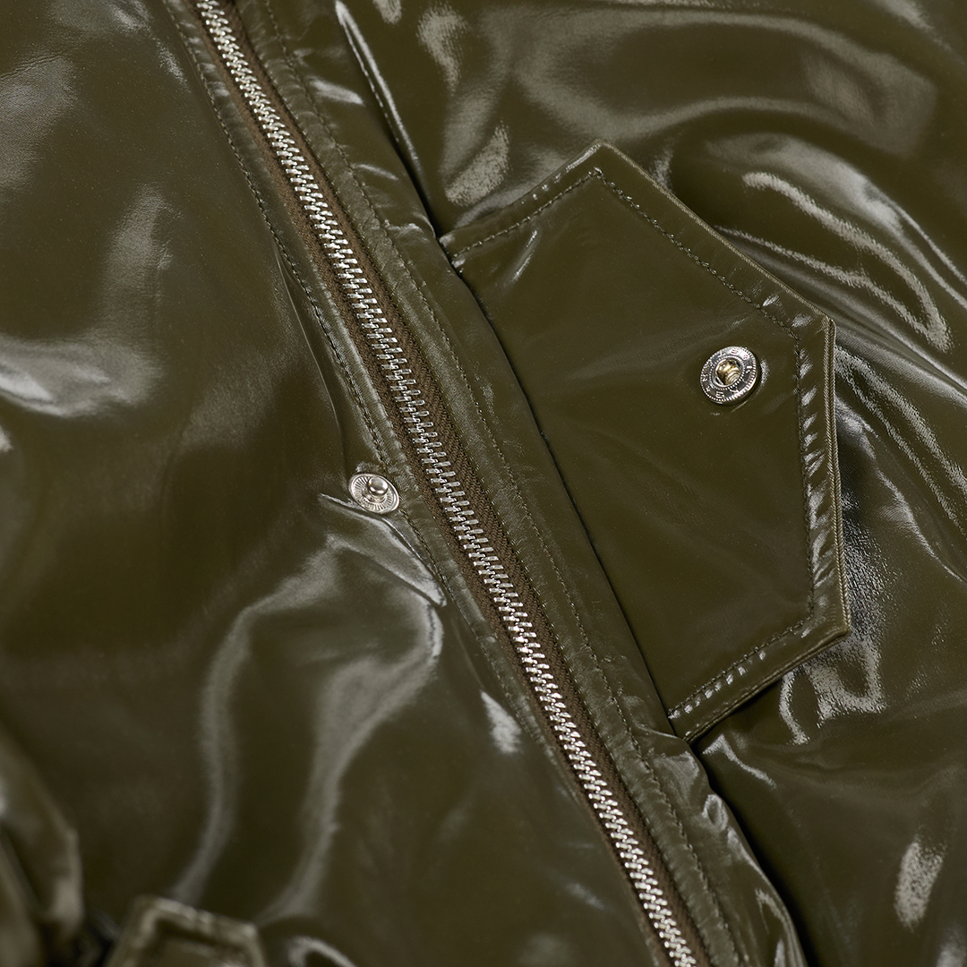 Veste Oversize Effet Brillant