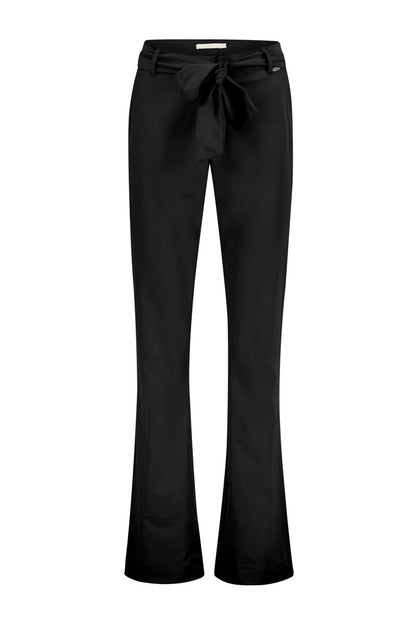 Pantalon Fluide Avec Ceinture Nouée