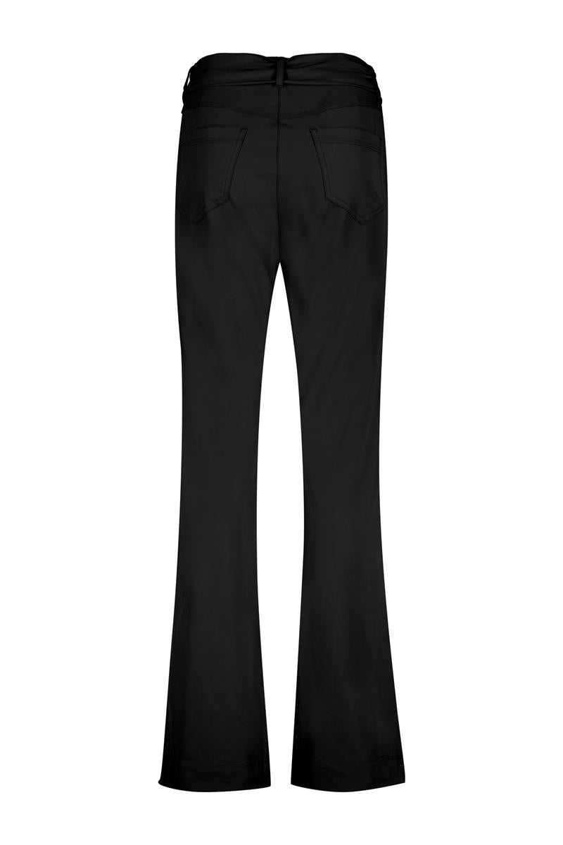 Pantalon Fluide Avec Ceinture Nouée