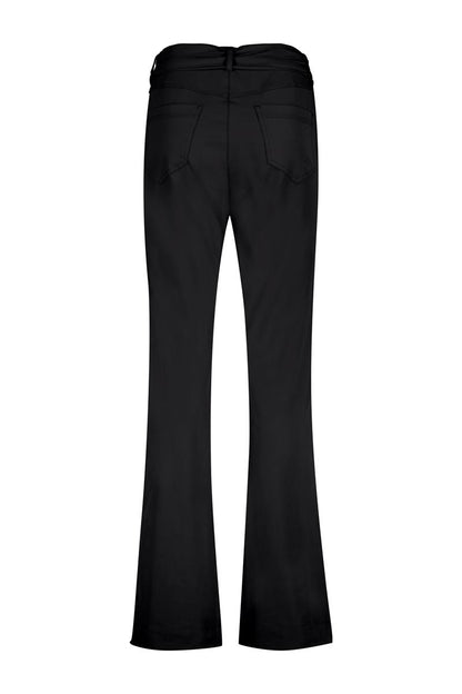 Pantalon Fluide Avec Ceinture Nouée