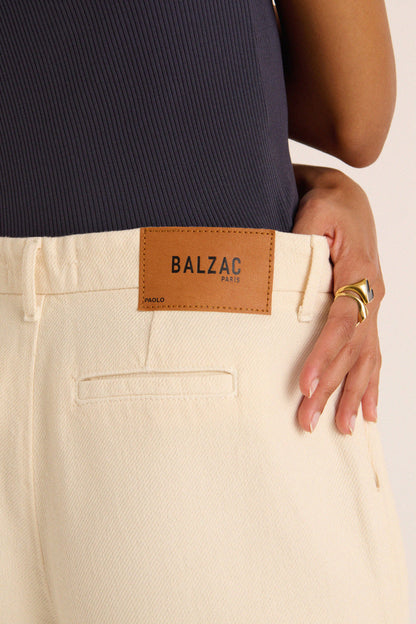 Pantalon Large en Coton