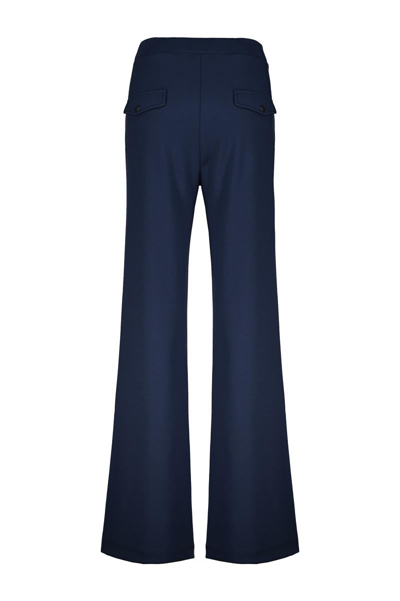 Pantalon Fluide à Jambe Large