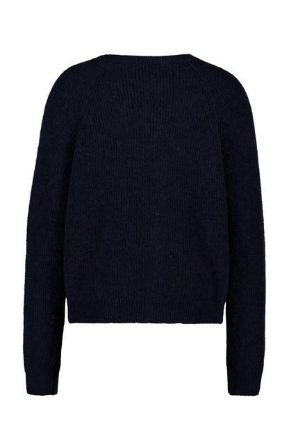 Cardigan en Maille Douce à Boutons Perlés