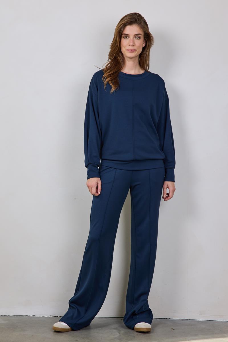 Pantalon Fluide à Jambe Large