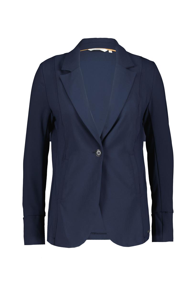 Blazer Ajusté en Tissu Stretch