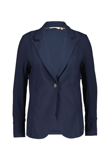 Blazer Ajusté en Tissu Stretch