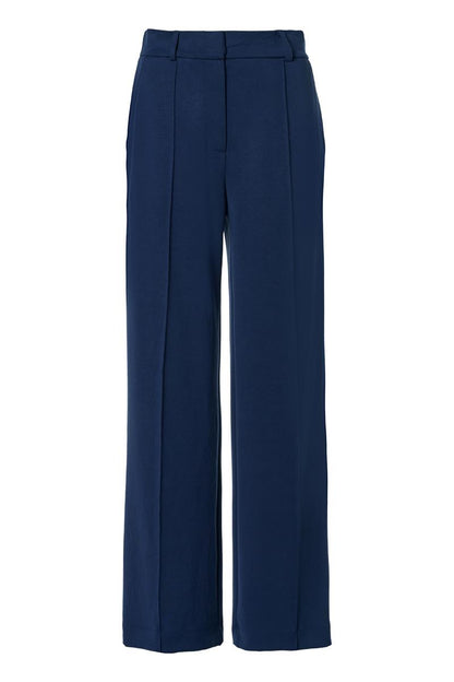 Pantalon Femme | Coupe Large Et Fluide | Matière Douce Et Stretch | Idéal Pour Un Look Décontracté Et Élégant