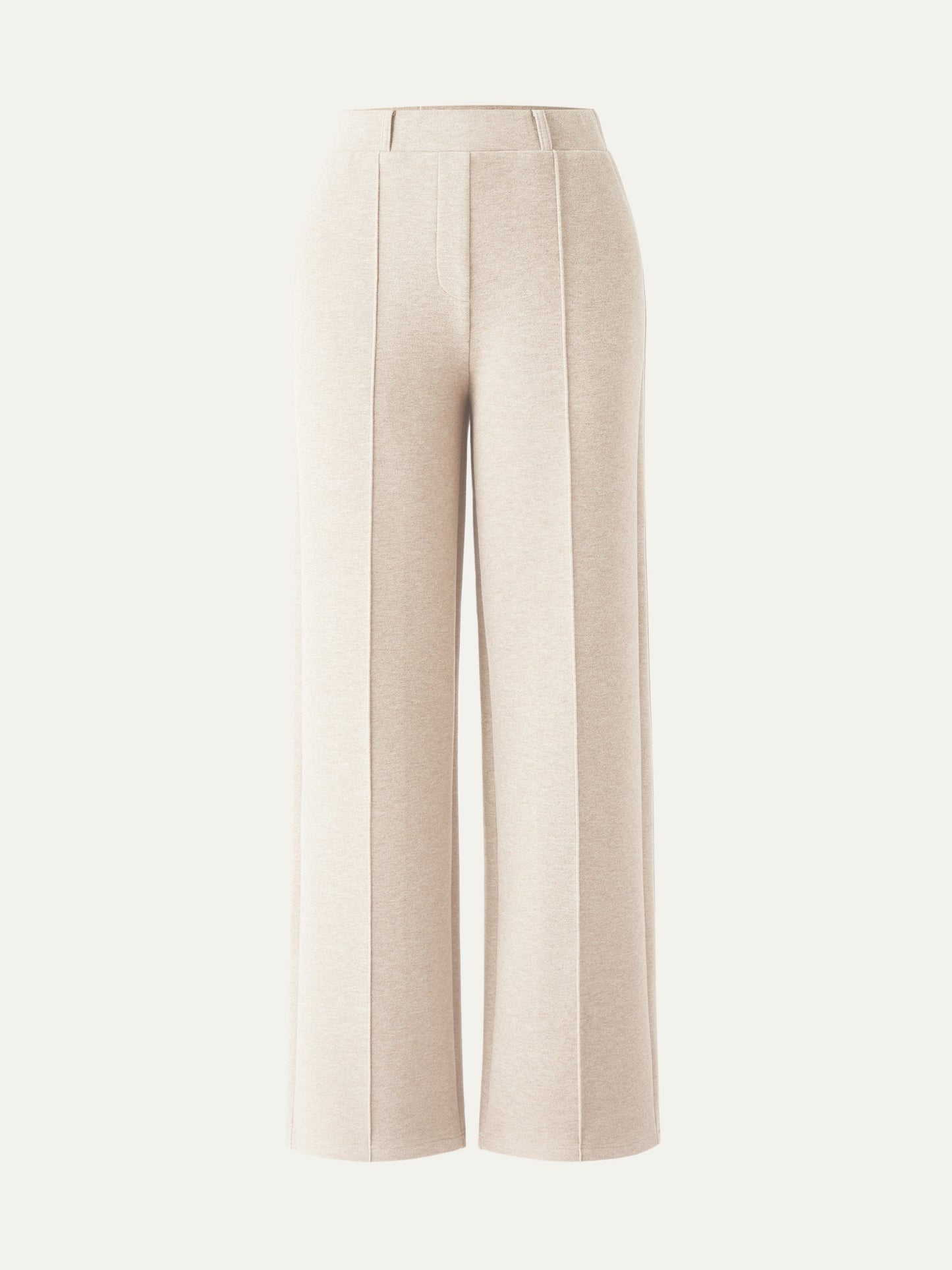 Pantalon Femme | Large Et Taille Haute | Confortable Et Élégant | Idéal Pour Le Bureau Ou Un Look Décontracté