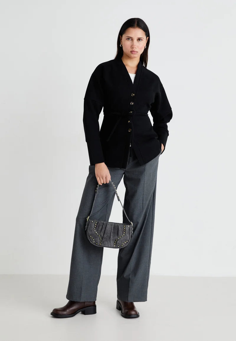 Cardigan Femme | Ceinturé Et Boutonné | Parfait Pour Un Look Chic Au Quotidien