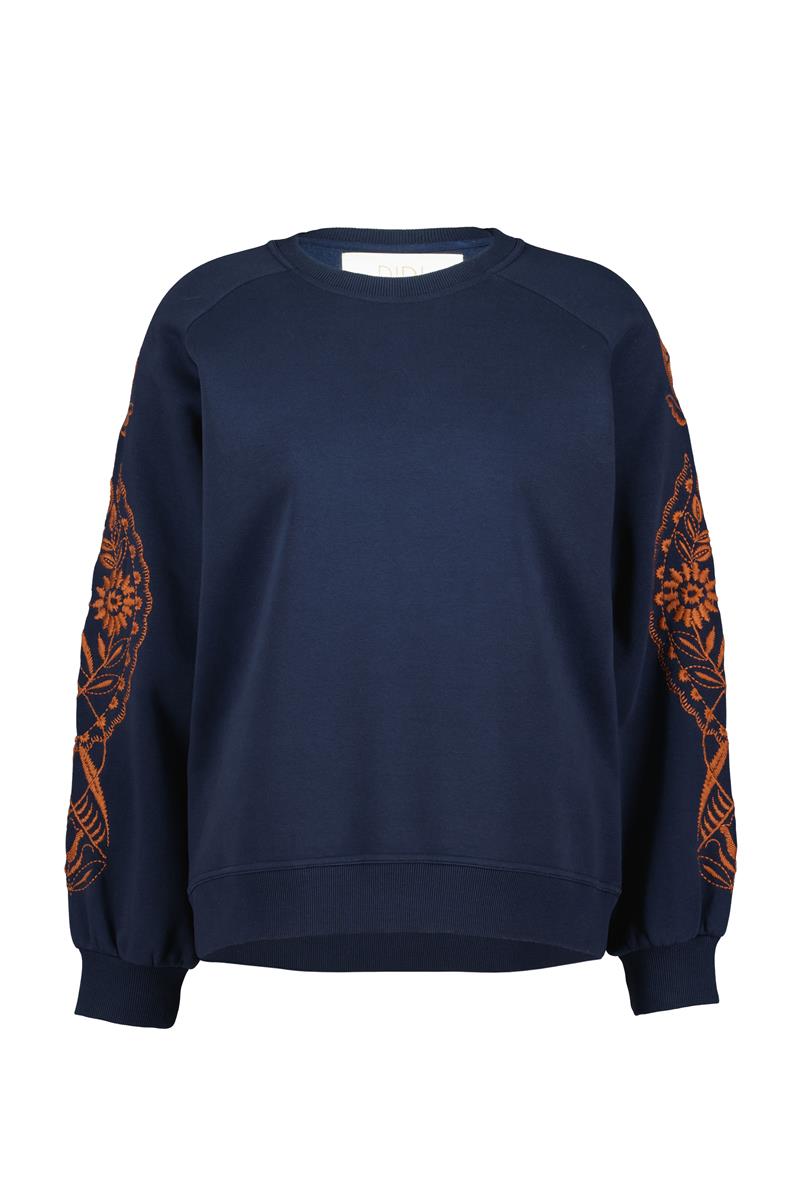 Sweat à Manches Décorées