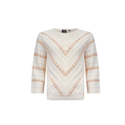 Pull Femme en Coton | Léger et Ajouré | Idéal pour le Printemps et les Soirées Douces