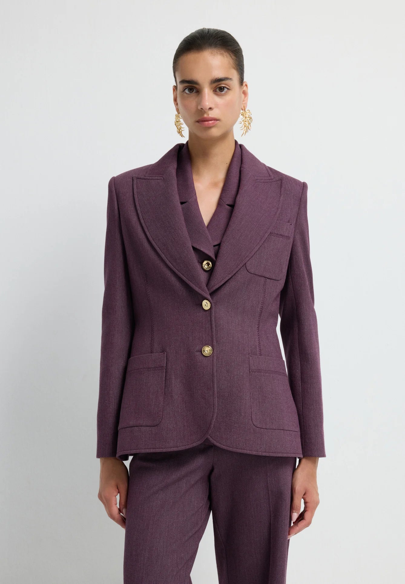 Blazer Femme | Élégant Et Raffiné | Idéal Pour Le Bureau Ou Les Événements Chics