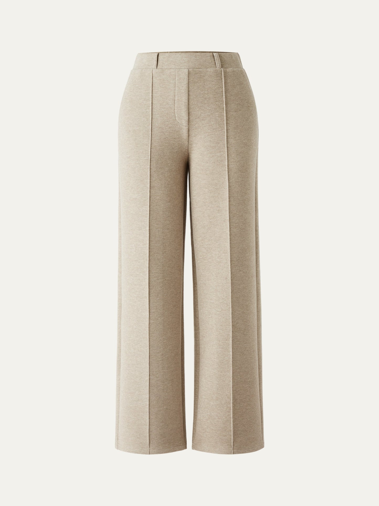 Pantalon Femme | Large Et Taille Haute | Confortable Et Élégant | Idéal Pour Le Bureau Ou Un Look Décontracté