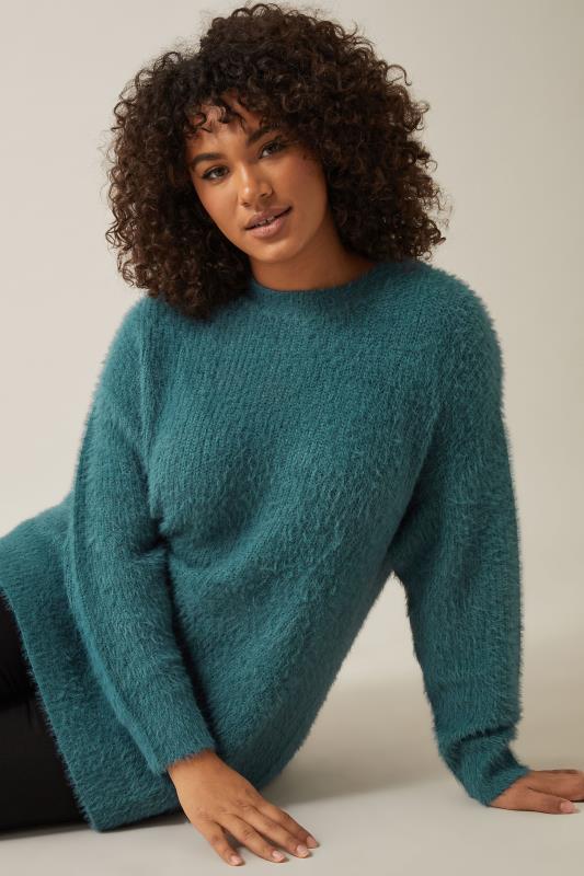 Pull Long Fluffy | Maille Ultra Douce et Confortable | Parfait pour les Journées Froides et Cosy