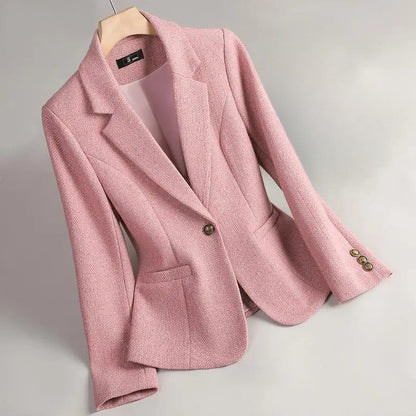 Blazer en Laine Cintré