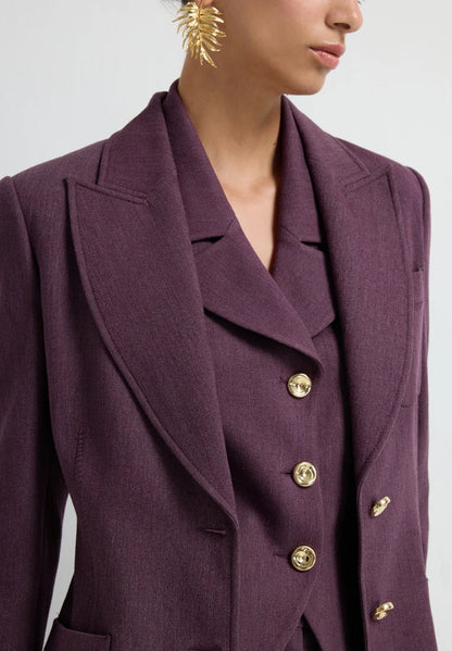 Blazer Femme | Élégant Et Raffiné | Idéal Pour Le Bureau Ou Les Événements Chics