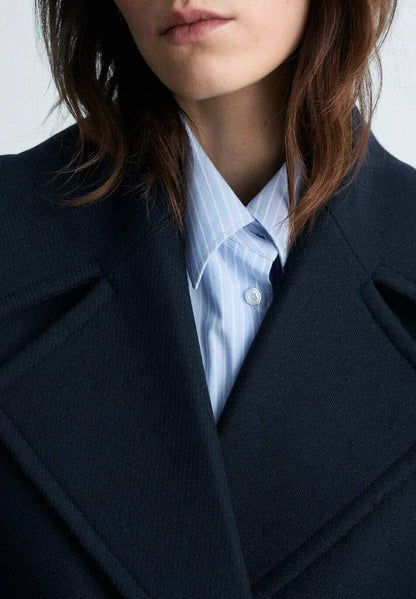 Veste Femme | Caban Court Structuré | Élégant Et Moderne | Parfait Pour La Mi-Saison Ou Le Bureau