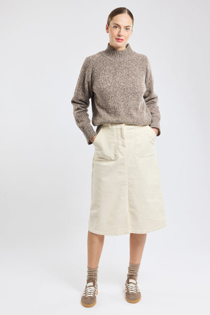 Sweater Femme | Laine | Chaud Et Douillet | Col Montant | Élégance Hivernale