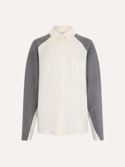 Chemise Bicolore en Viscose