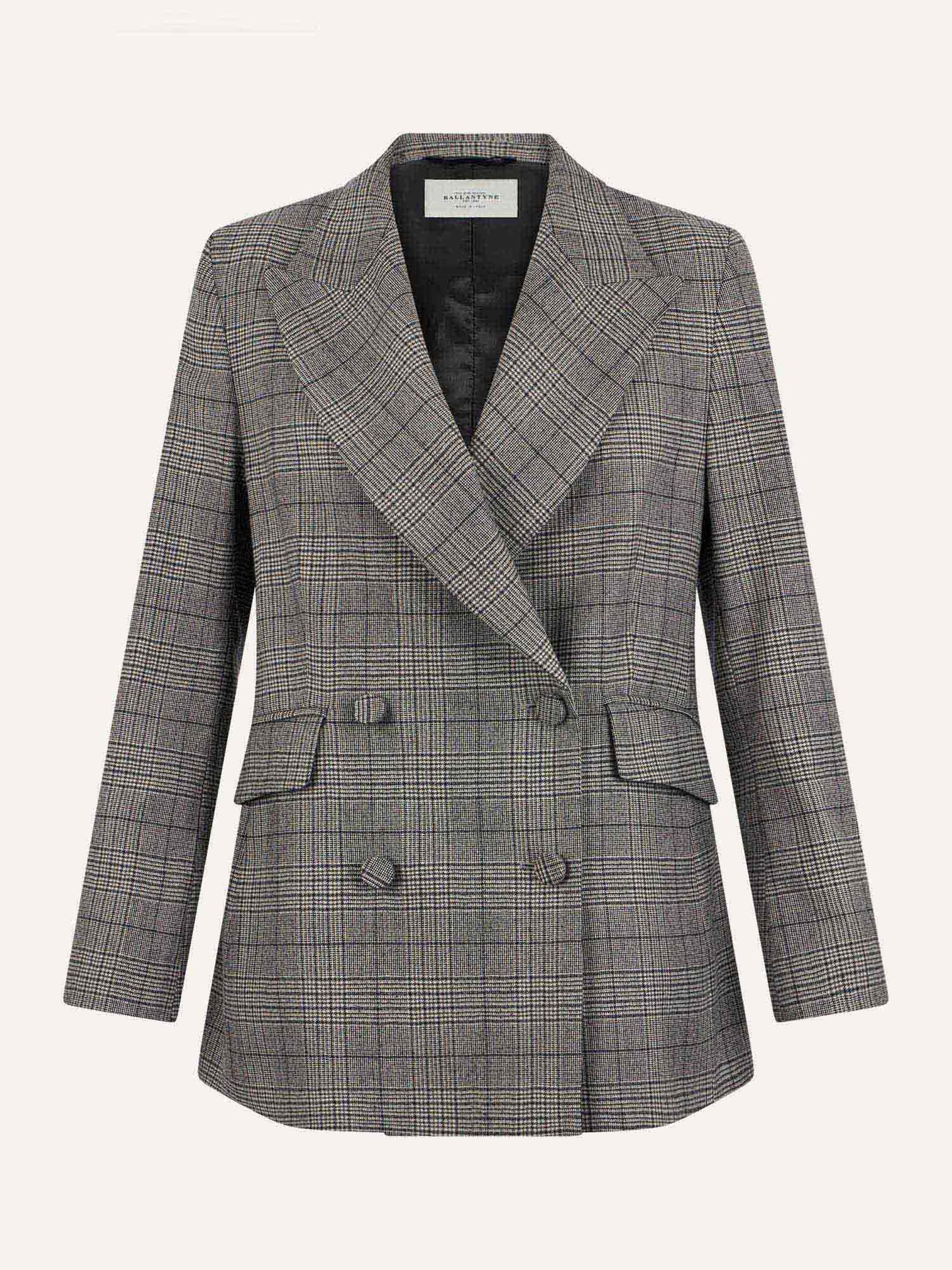 Blazer Prince-De-Galles Cintré