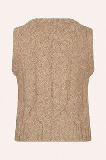 Gilet Torsadé Laine et Soie