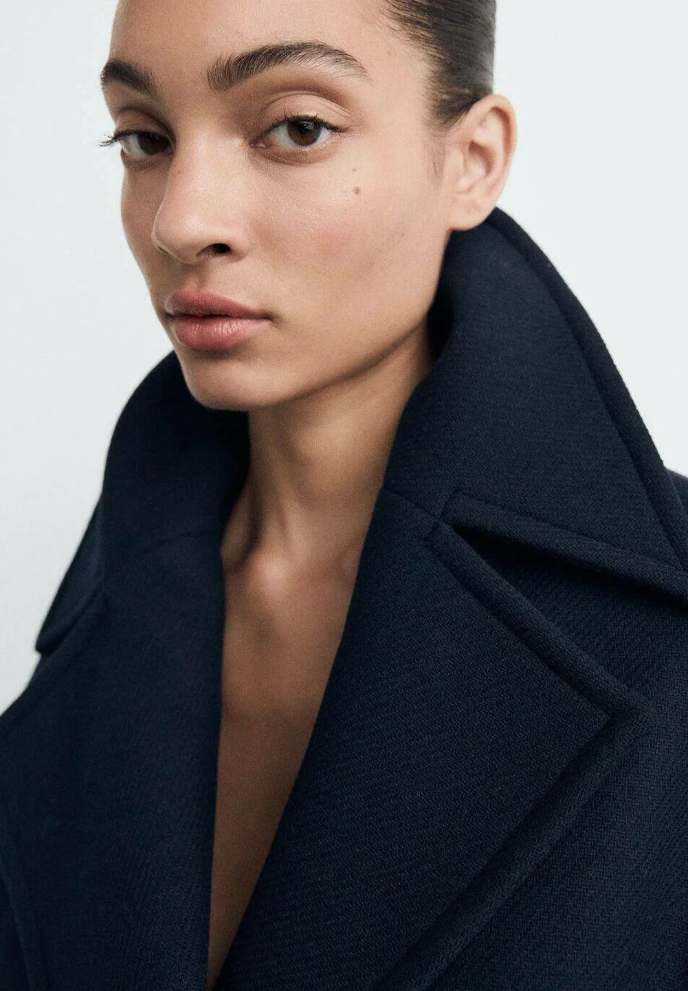 Veste Femme | Caban Court Structuré | Élégant Et Moderne | Parfait Pour La Mi-Saison Ou Le Bureau