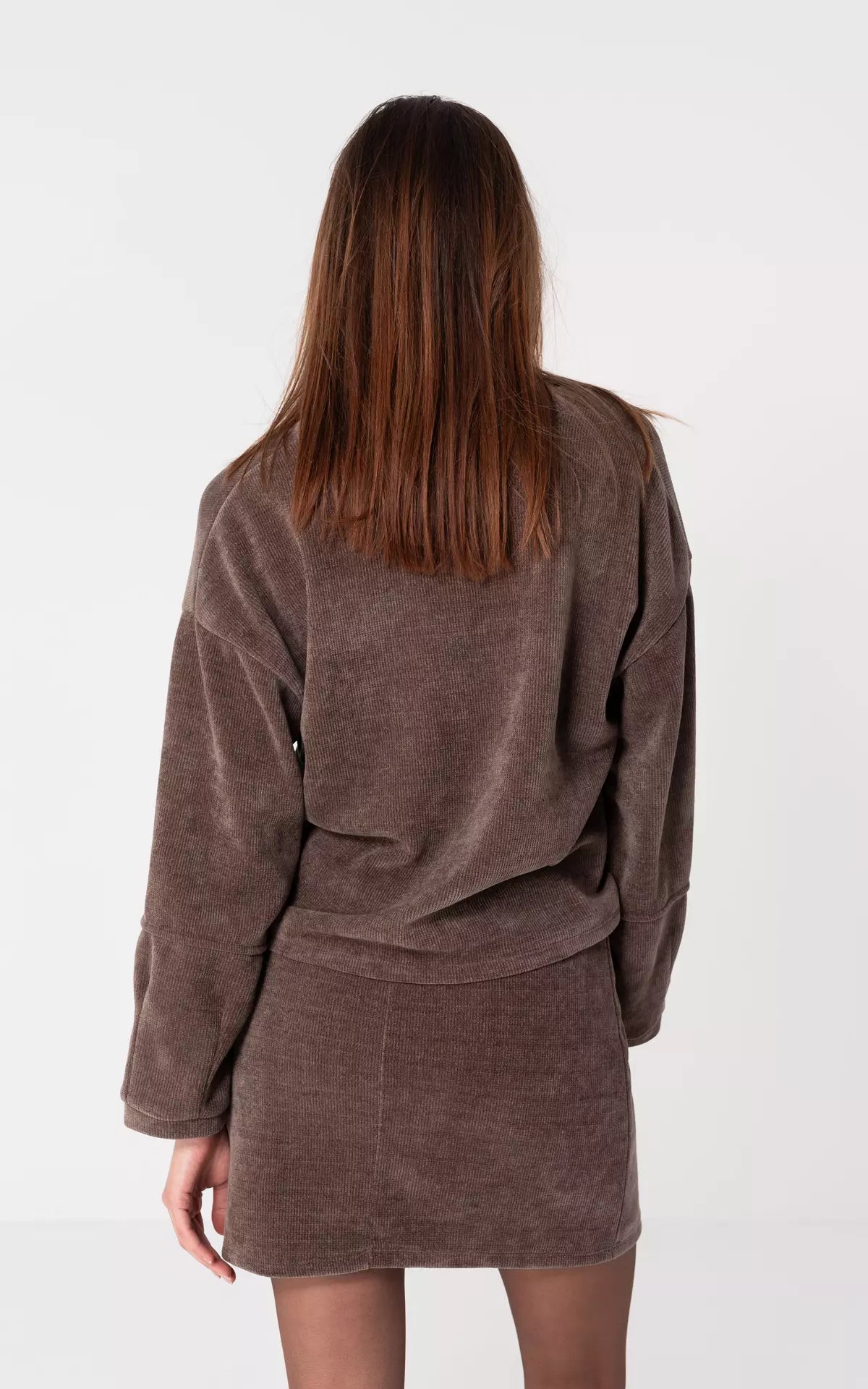 Pull Femme | Velours Côtelé Corduroy | Doux et Tendance pour un Look Rétro Moderne