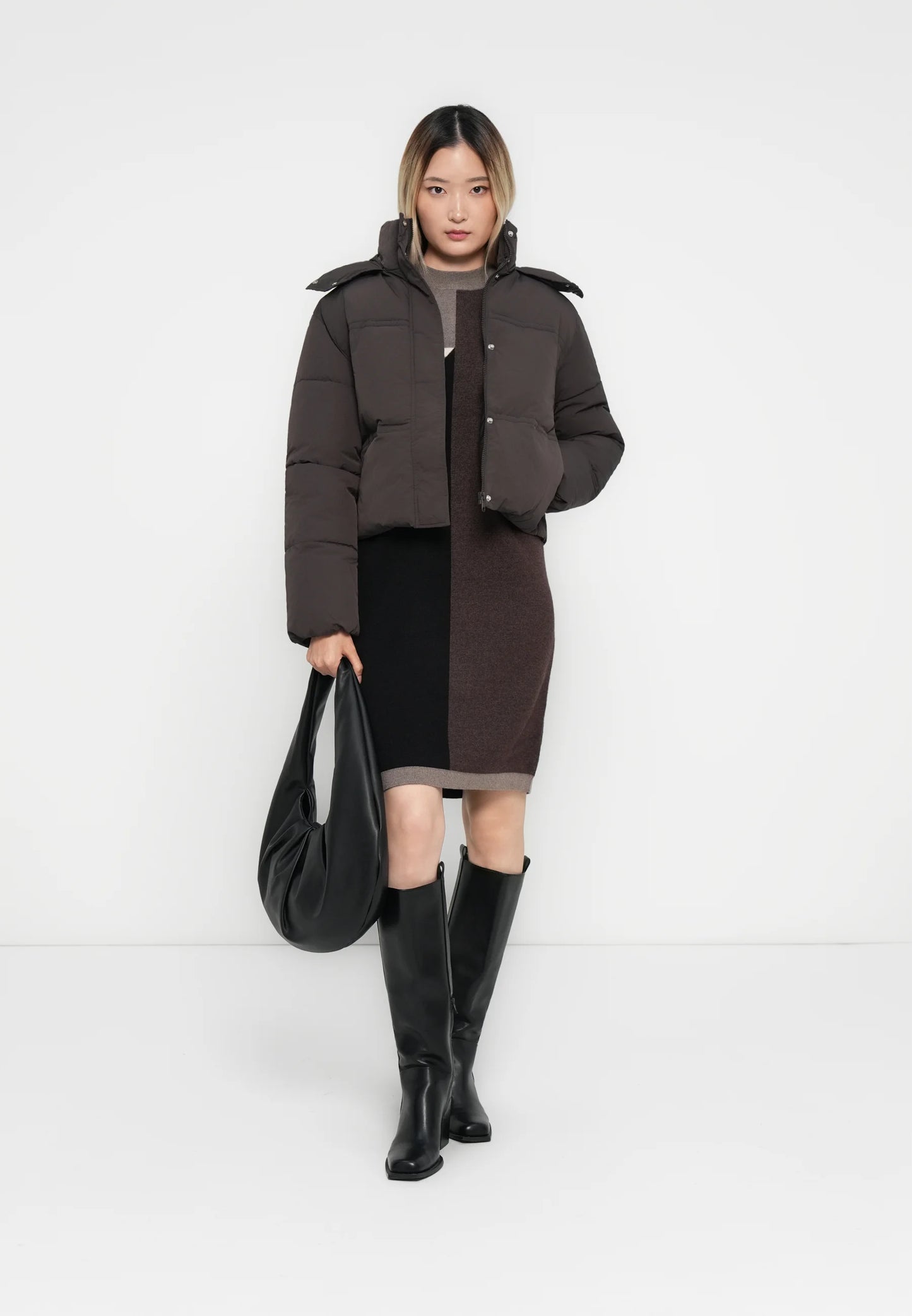 Doudoune Courte Matelassée